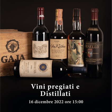 Asta 11: Vini e Distillati